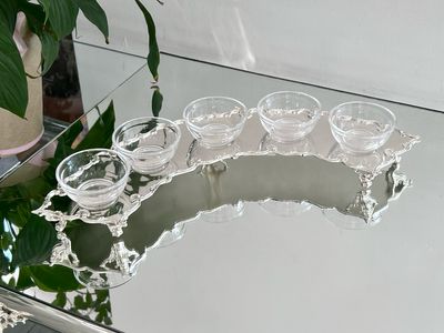 ستاند سلطات مع قاعدة طبق الضيافة - موديل istiridye