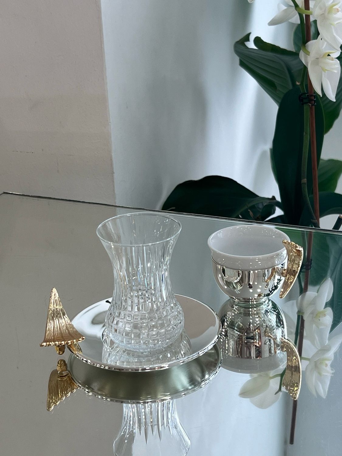 Luxury Tea Set – 18 Pieces – Yelpaze Model