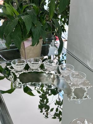5-Piece Crescent Serving Tray - istiridye model
