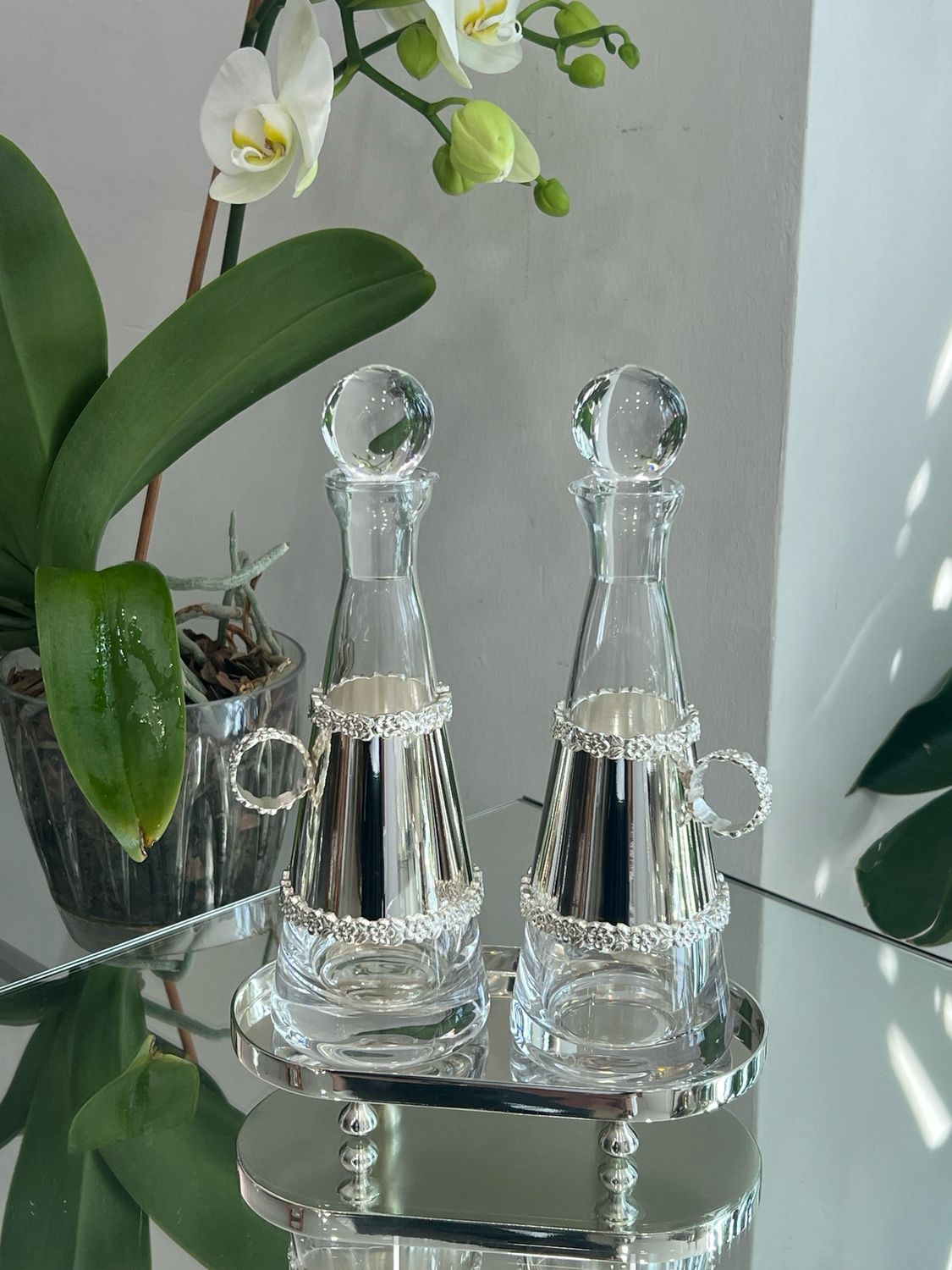Luxury Oil &amp; Vinegar Set – İngiliz Model