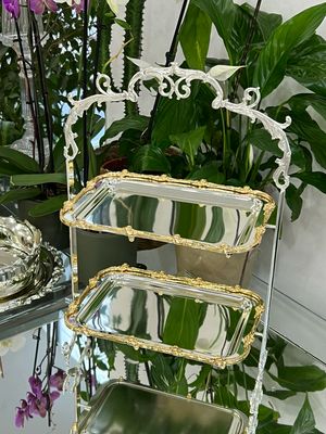 Two-Tier Serving Stand