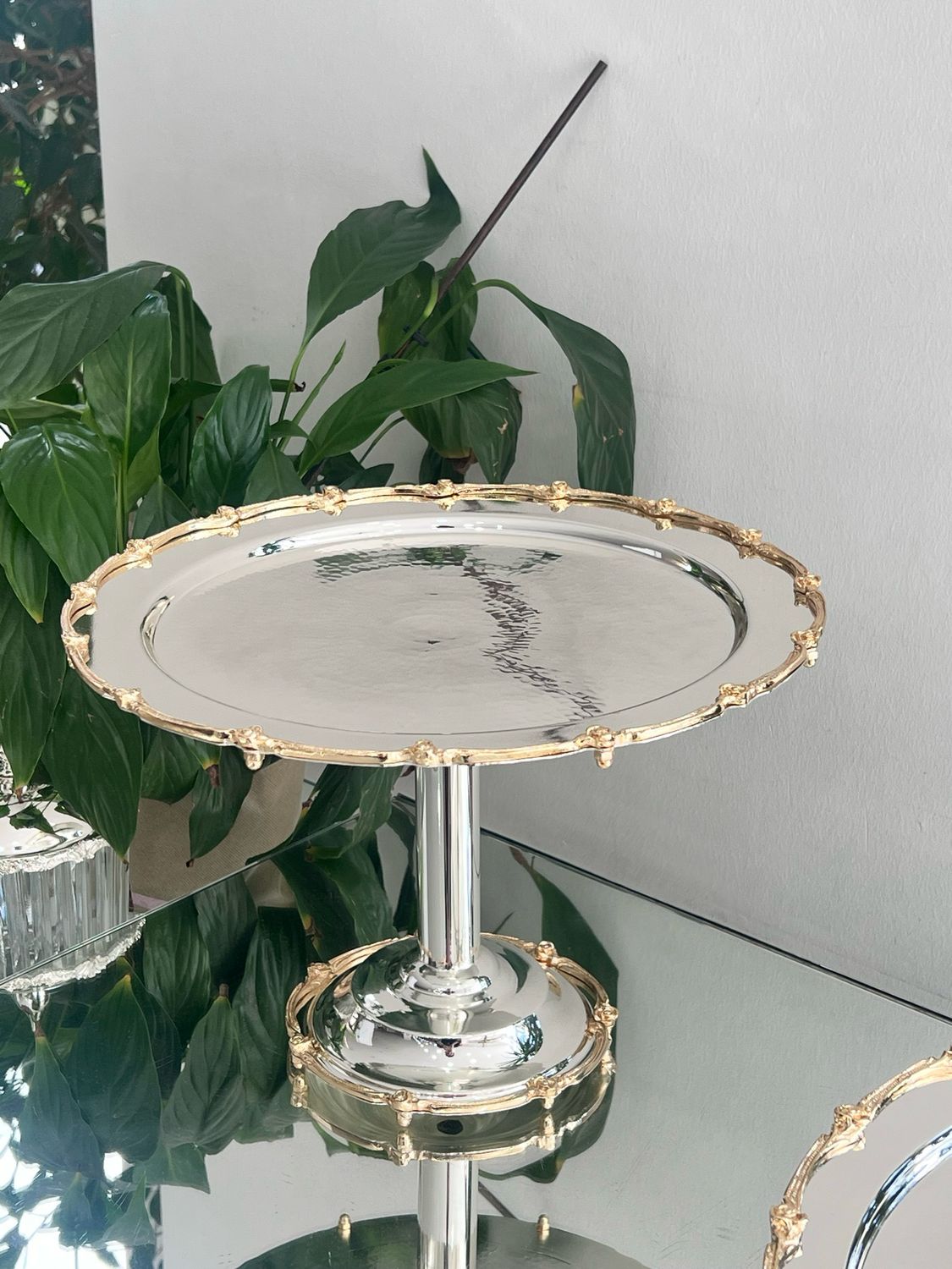 Luxury Double-Tier Serving Stand Set – Gül Model