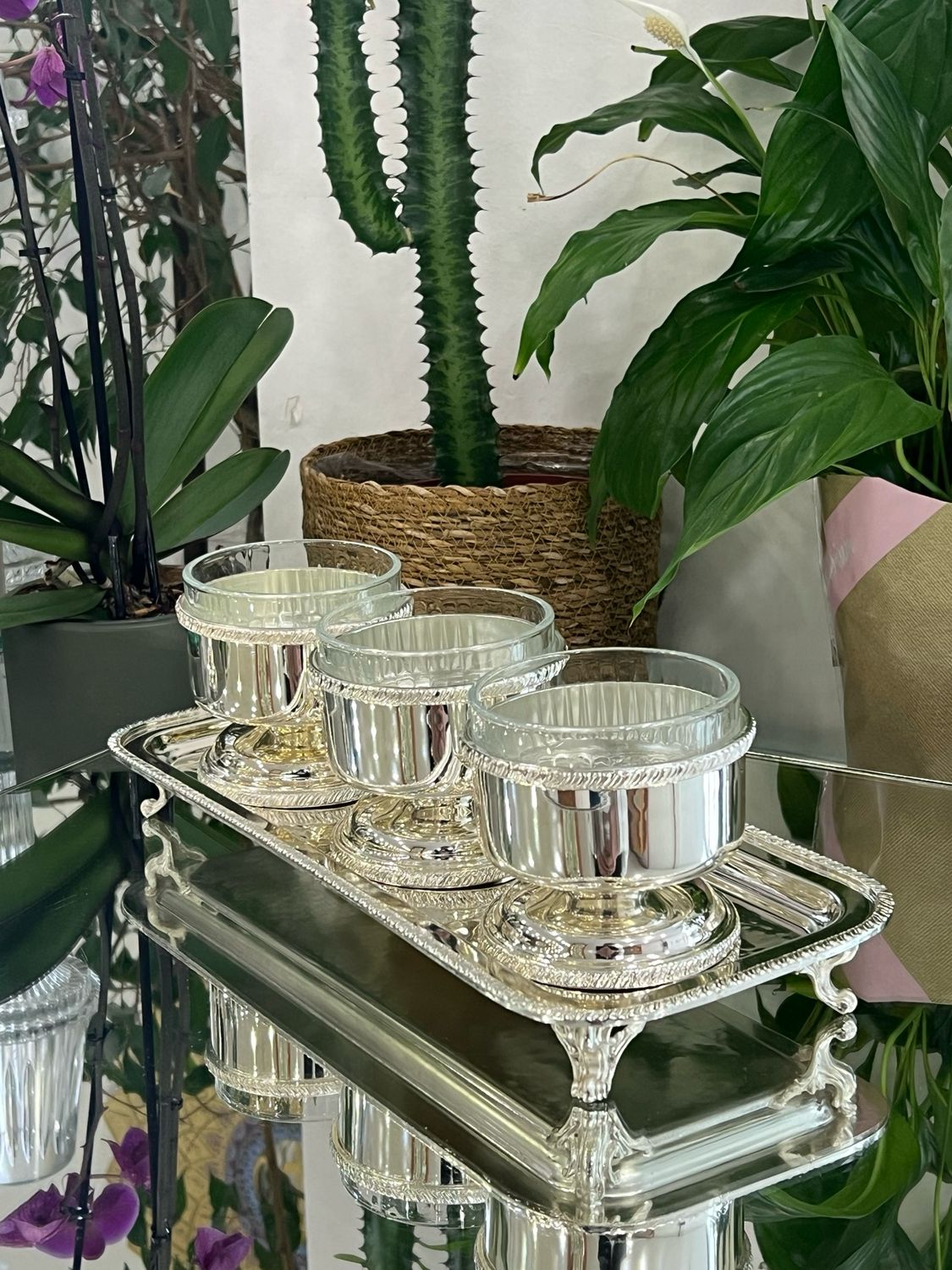  “Trio” Model Serving Set