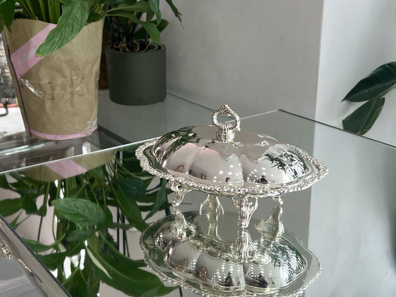 Decorative Serving Dish with Lid