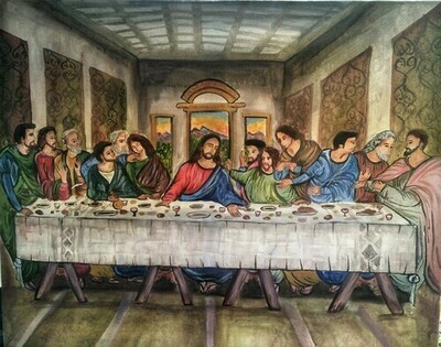 LAST SUPPER BY ANSHIMA MURALI