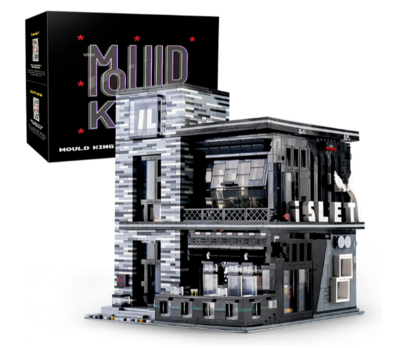 Mould King 16042 Bar Building Kits Toy, Building Blocks Streetview Architecture, Construction Set to Build, Gift for Kids Age 8+ /Adult Collections Enthusiasts(3992 Pieces with Light)