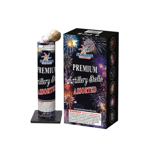 PREMIUM ARTILLERY ASSORTED/WHISTLING/CRACKLING