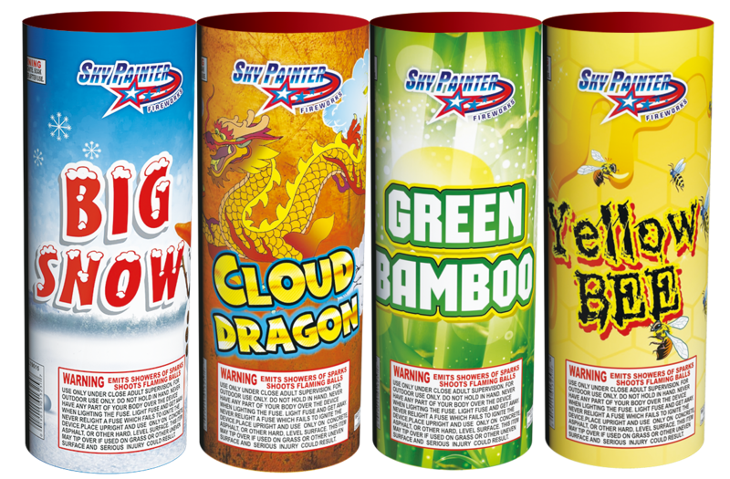 GREEN BAMBOO/YELLOW BEE/CLOUD DRAGON/BIG SNOW