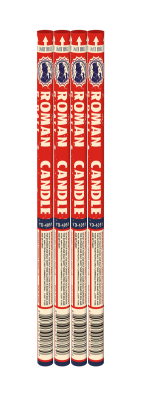 ROMAN CANDLES 5 SHOTS