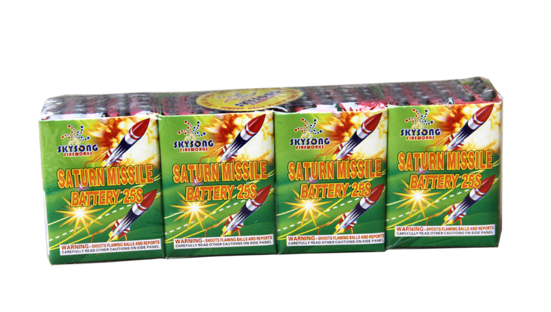 25 SHOTS SATURN MISSILE BATTERY