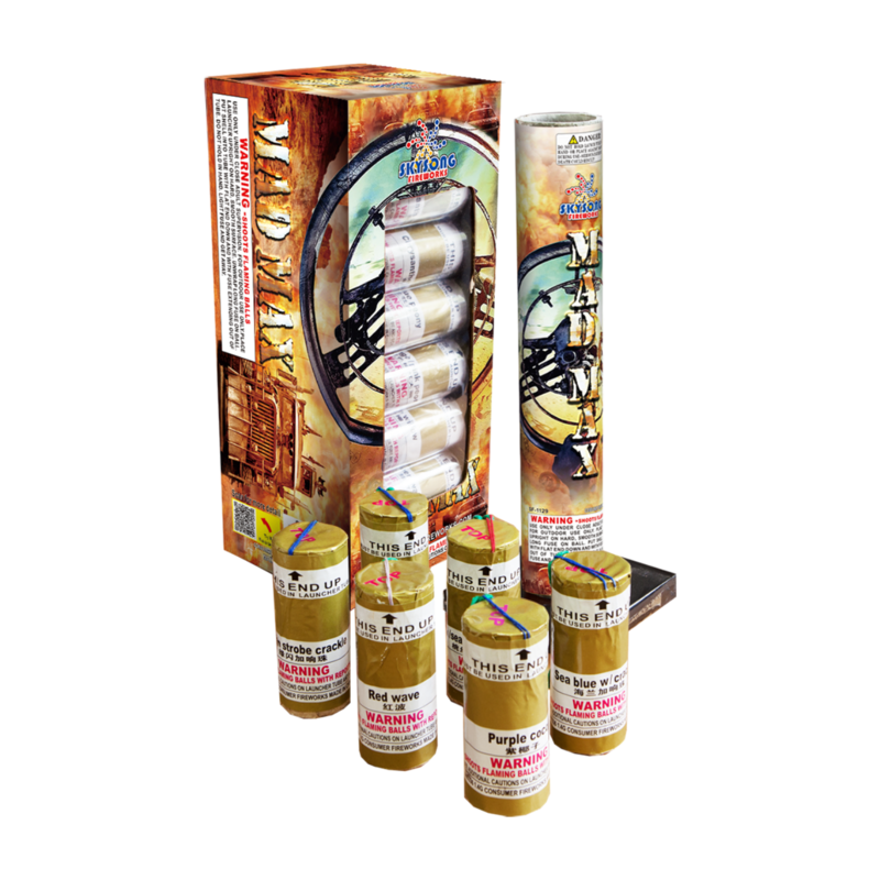 MAD MAX 5" CANISTER SHELLS