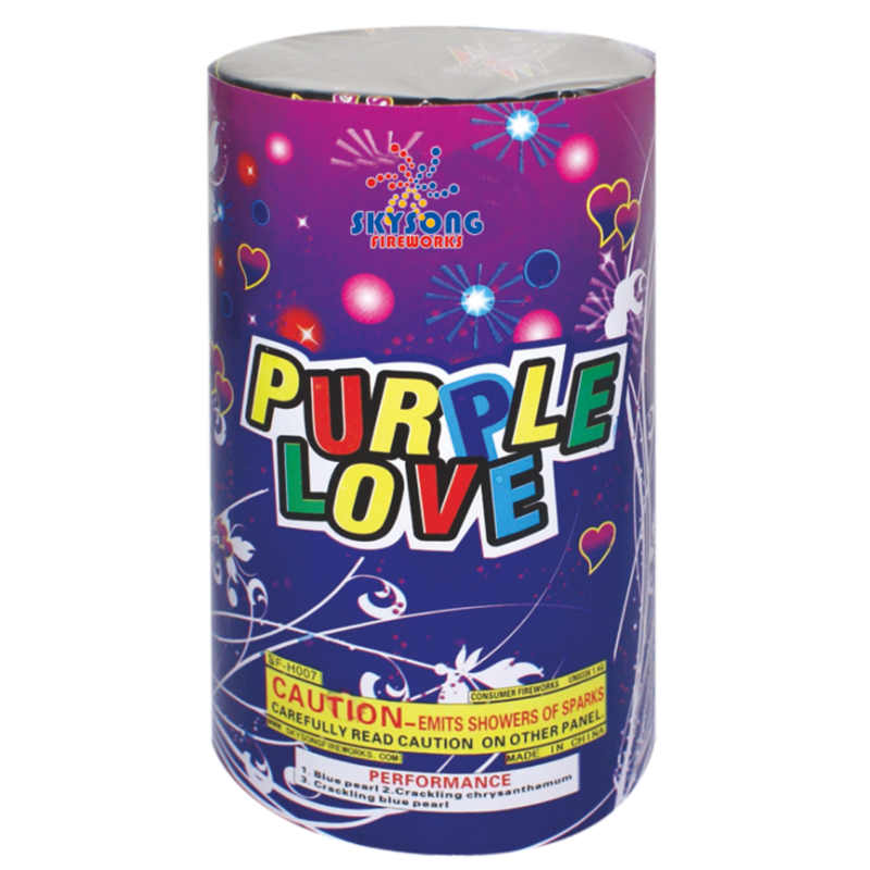 PURPLE LOVE FOUNTAIN