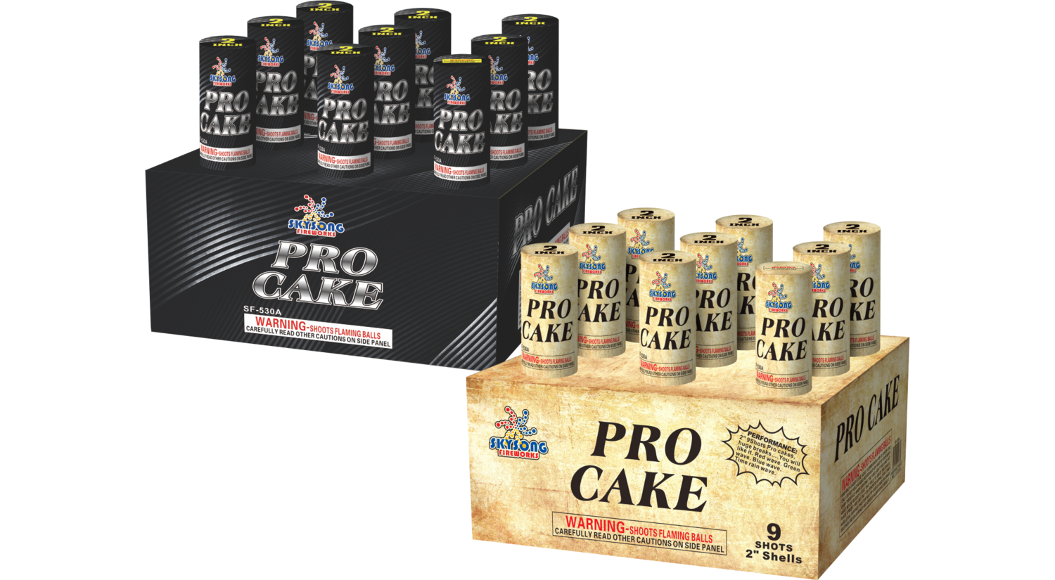 PRO CAKE 2IN 9 SHOTS