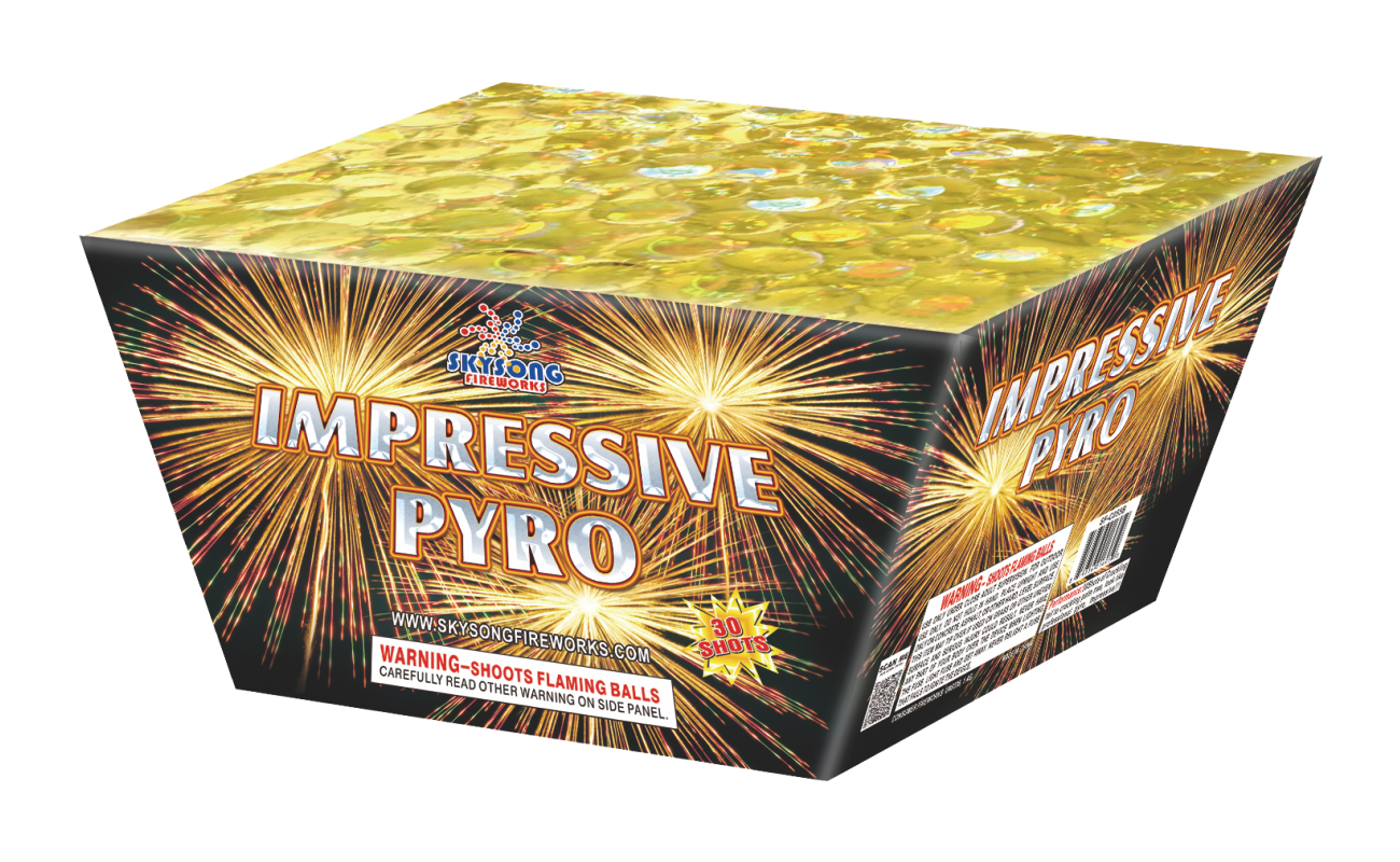 IMPRESSIVE PYRO 30 SHOTS