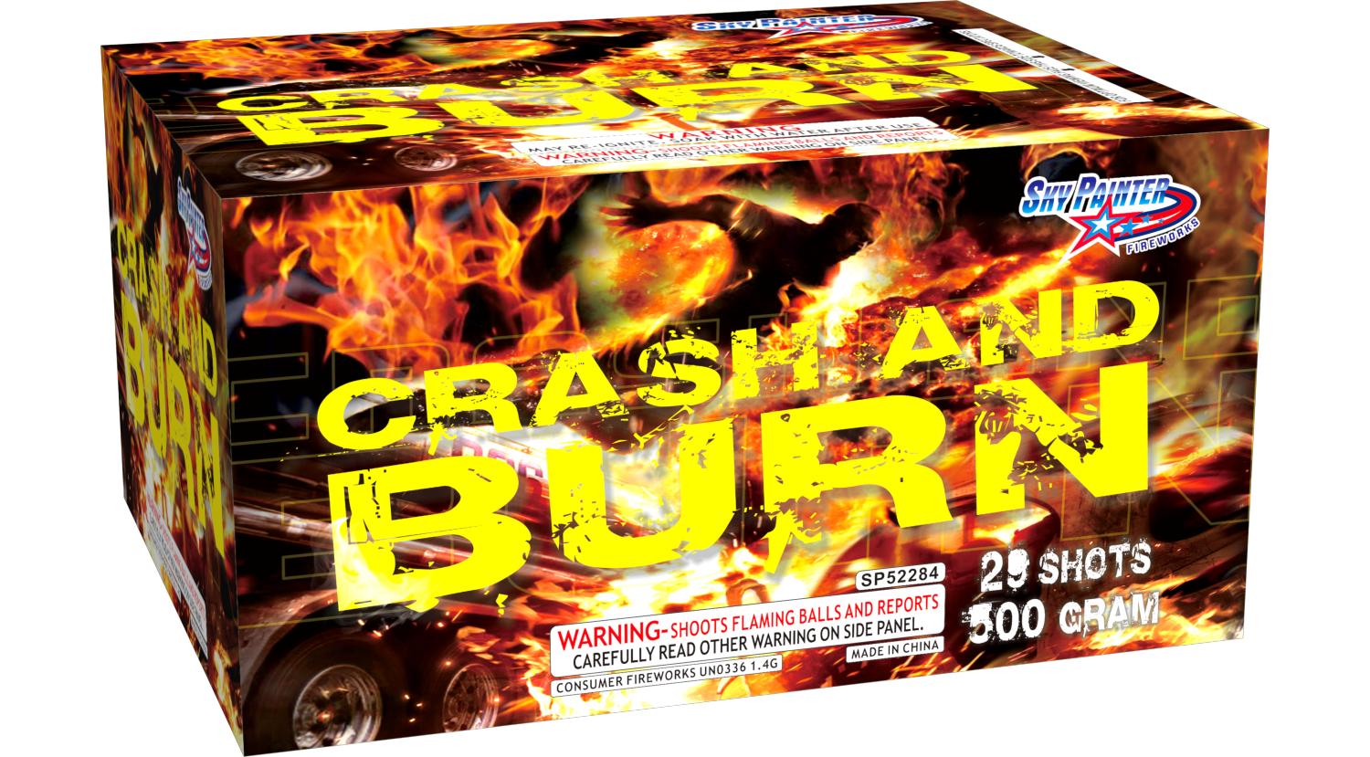 CRASH AND BURN 29 SHOTS