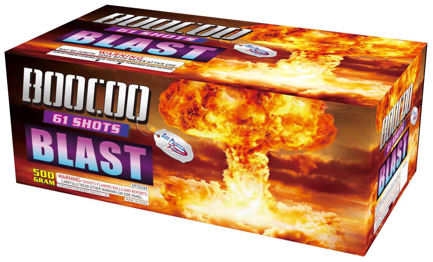 BOOCOO BLAST 61 SHOTS