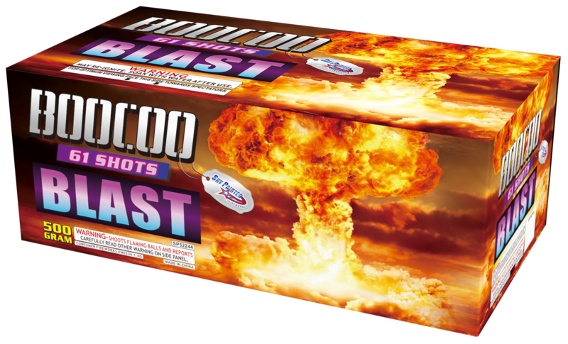 BOOCOO BLAST 61 SHOTS