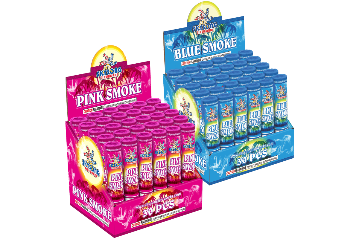 PINK & BLUE SMOKE