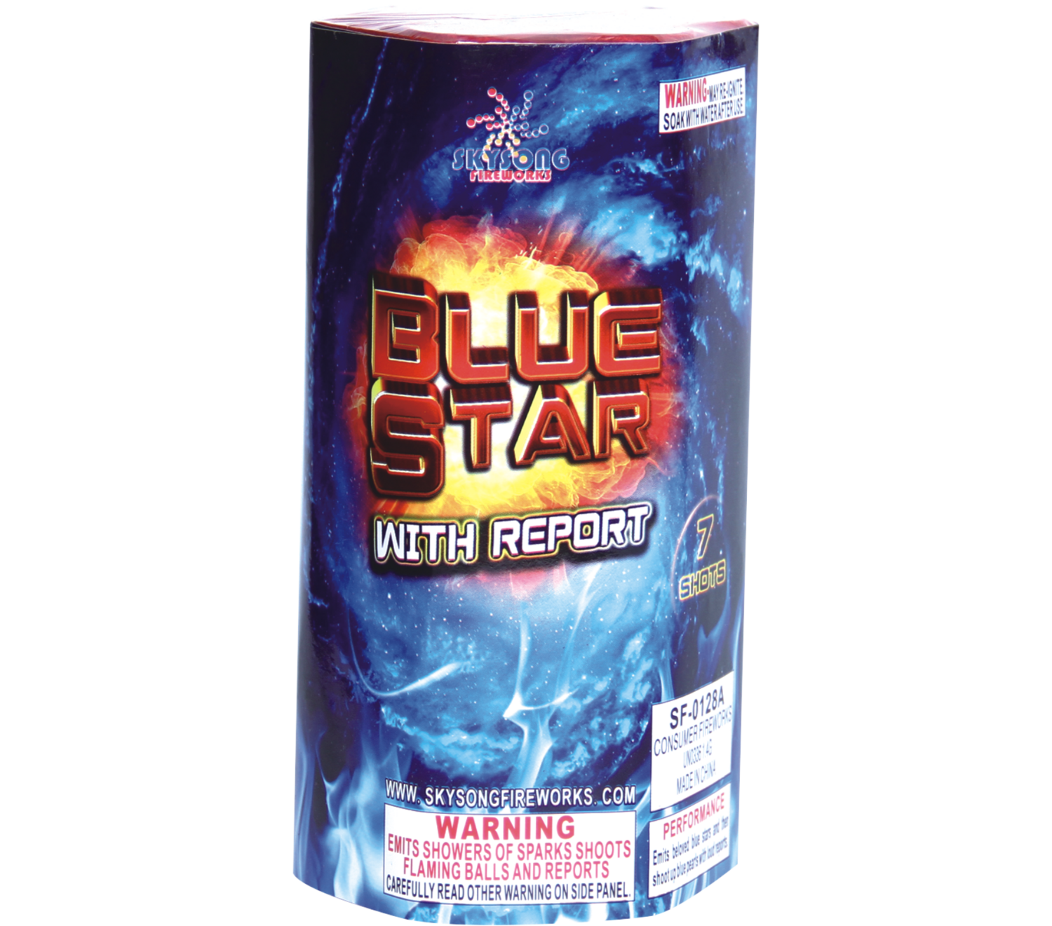 BLUE STAR WITH REPORT