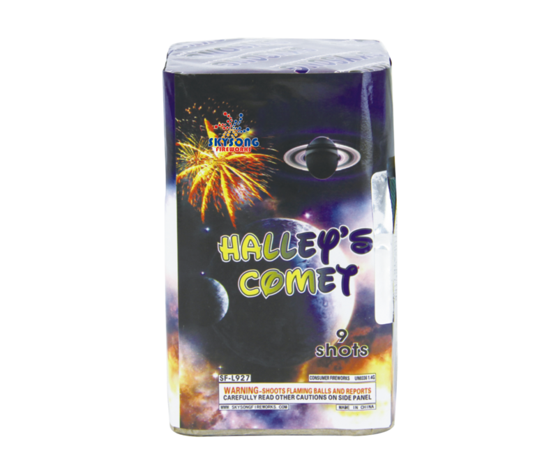HALLEY'S COMET 9 SHOTS