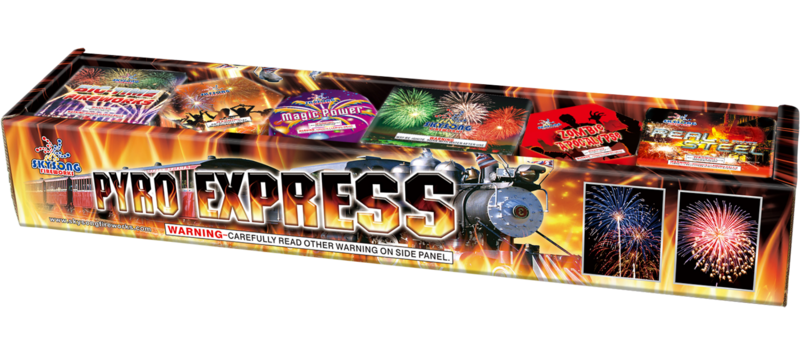 PYRO EXPRESS - 6PCS 200 GRAM AERIAL PACK