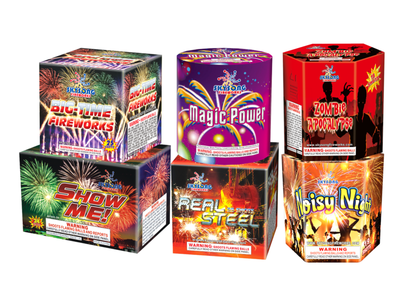 PYRO EXPRESS - 6PCS 200 GRAM AERIAL PACK