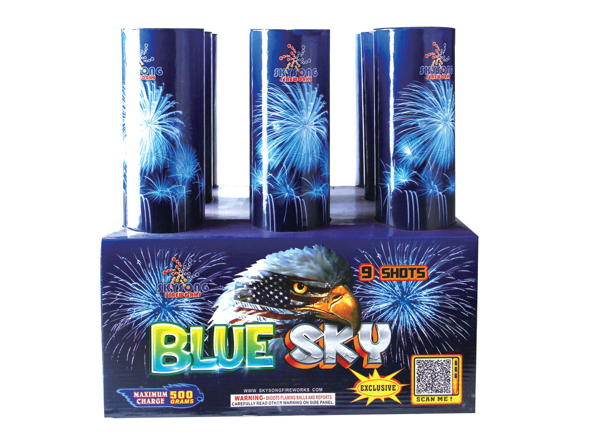 BLUE SKY 3IN 9 SHOTS