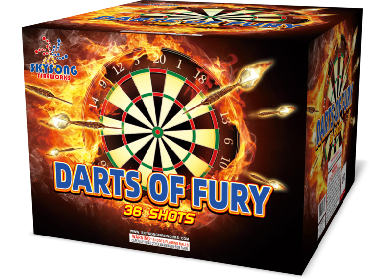 DARTS OF FURY 36 SHOTS