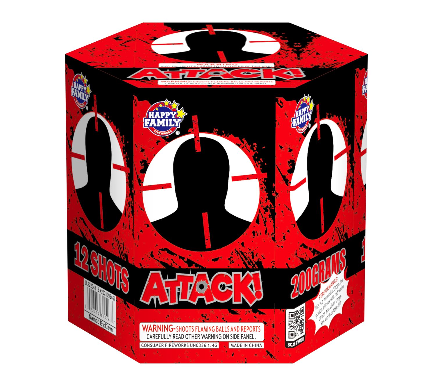 ATTACK 12 SHOTS