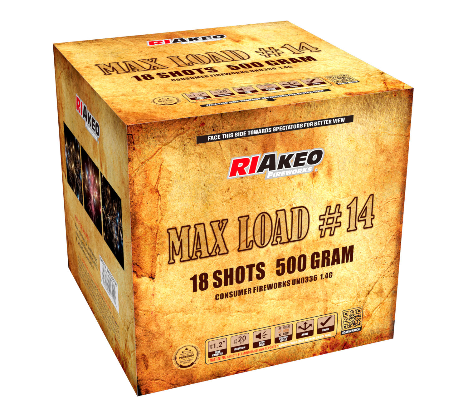 MAX LOAD 14 18 SHOTS