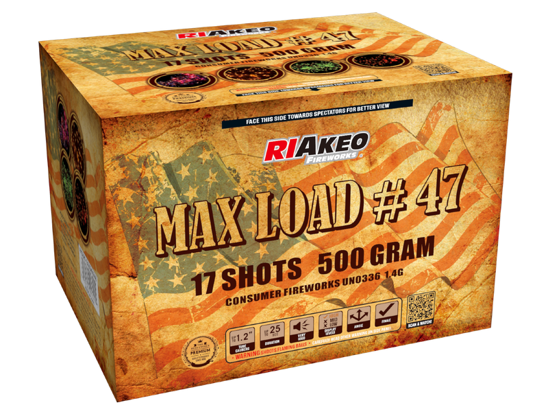MAX LOAD 47 17 SHOTS