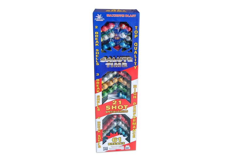 SALUTE TIME 21 SHELLS 61 BREAKS