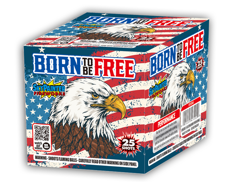 BORN TO BE FREE 25 SHOTS