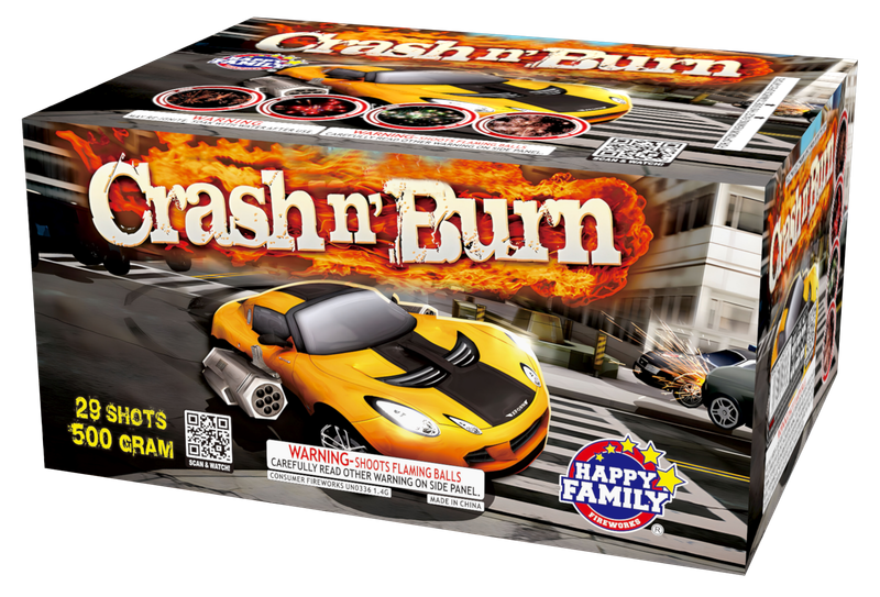 CRASH AND BURN 29 SHOTS