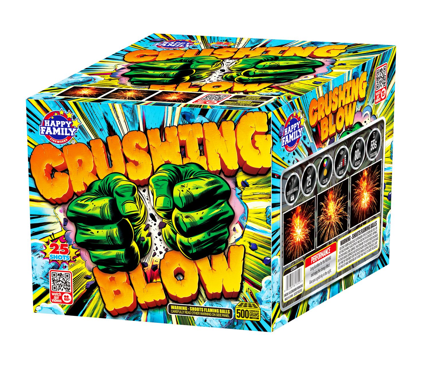CRUSHING BLOW 25 SHOTS