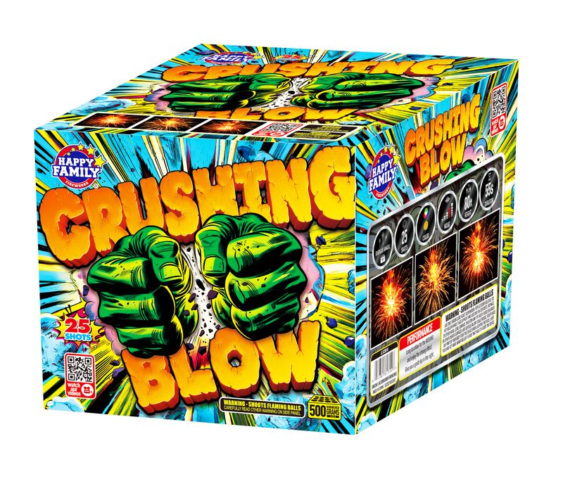 CRUSHING BLOW 25 SHOTS