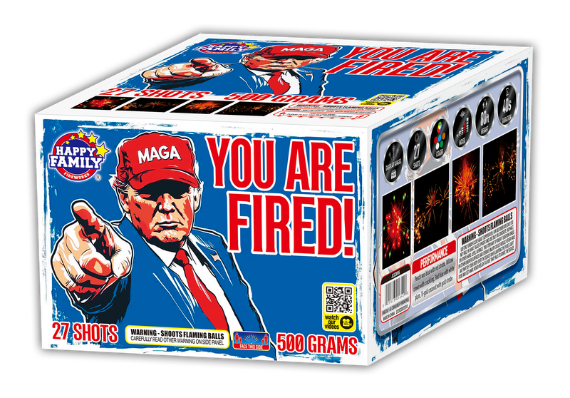 YOU ARE FIRED! 27 SHOTS