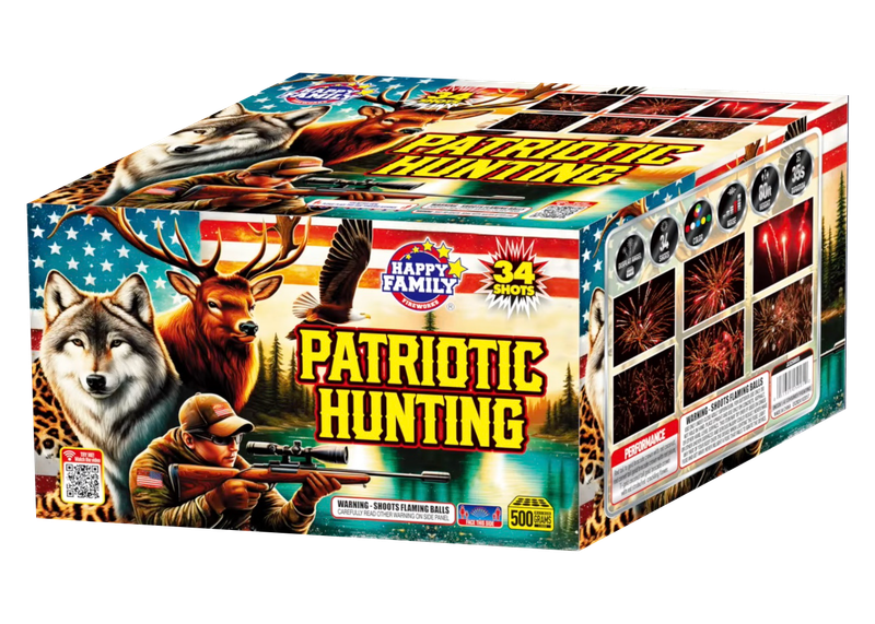 PATRIOTIC HUNTING 34 SHOTS