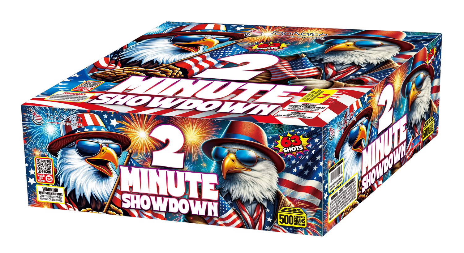 2-MINUTE SHOWDOWN 63 SHOTS