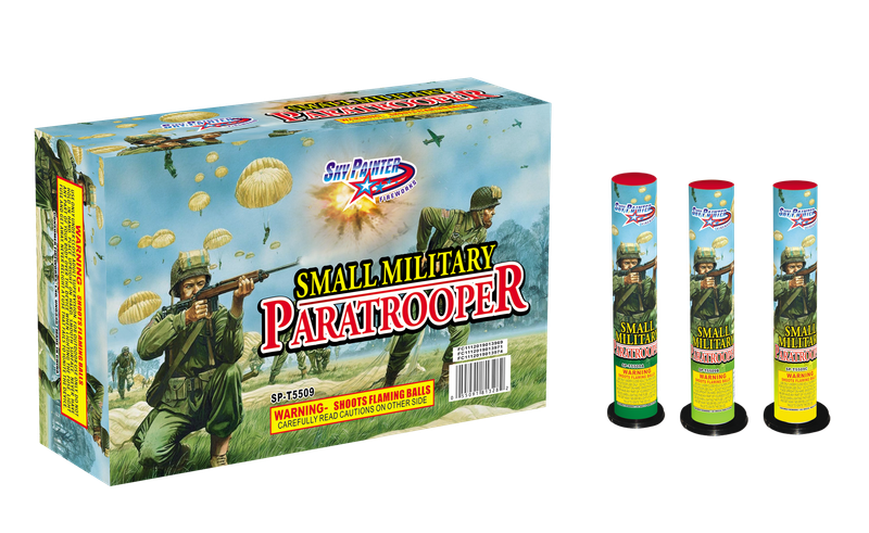SMALL MILITARY PARATROOPER