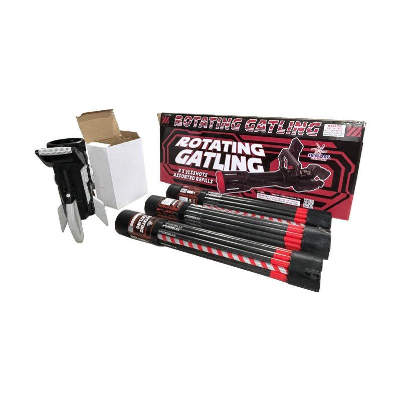 ROTATING GATLING CANDLES