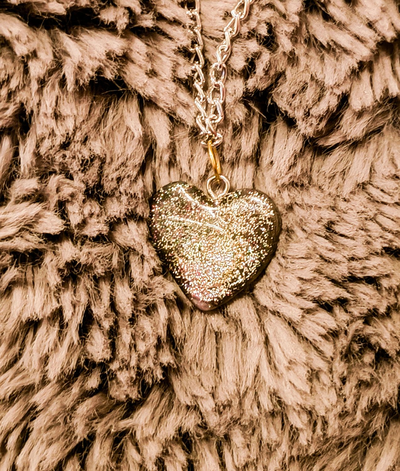 Shiny Silver Heart - M.V.G Skart