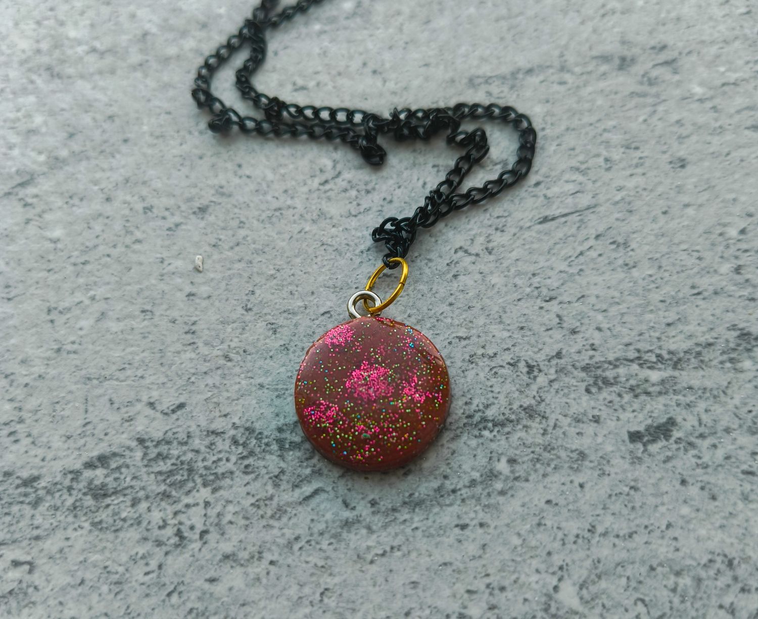 Pink Flower Necklace - M.V.G Skart