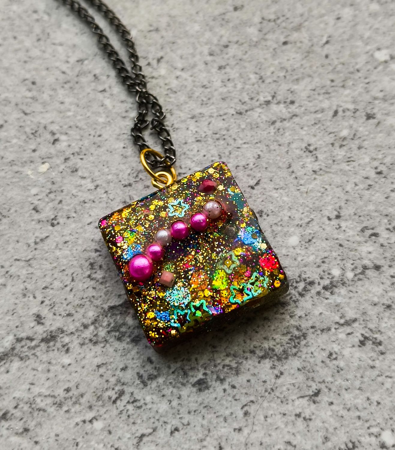 Pearl Resin Necklace - M.V.G Skart