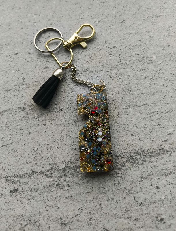 Diamond Resin Stone Keychain - M.V.G Skart