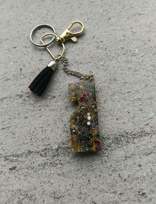 Diamond Resin Stone Keychain - M.V.G Skart