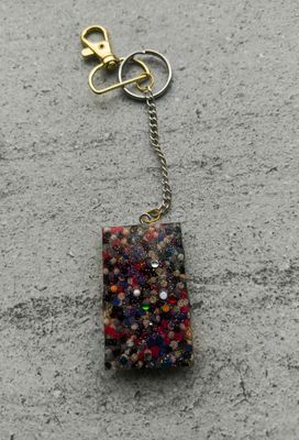 Diamond Resin Stone Keychain Nr.3 - M.V.G Skart