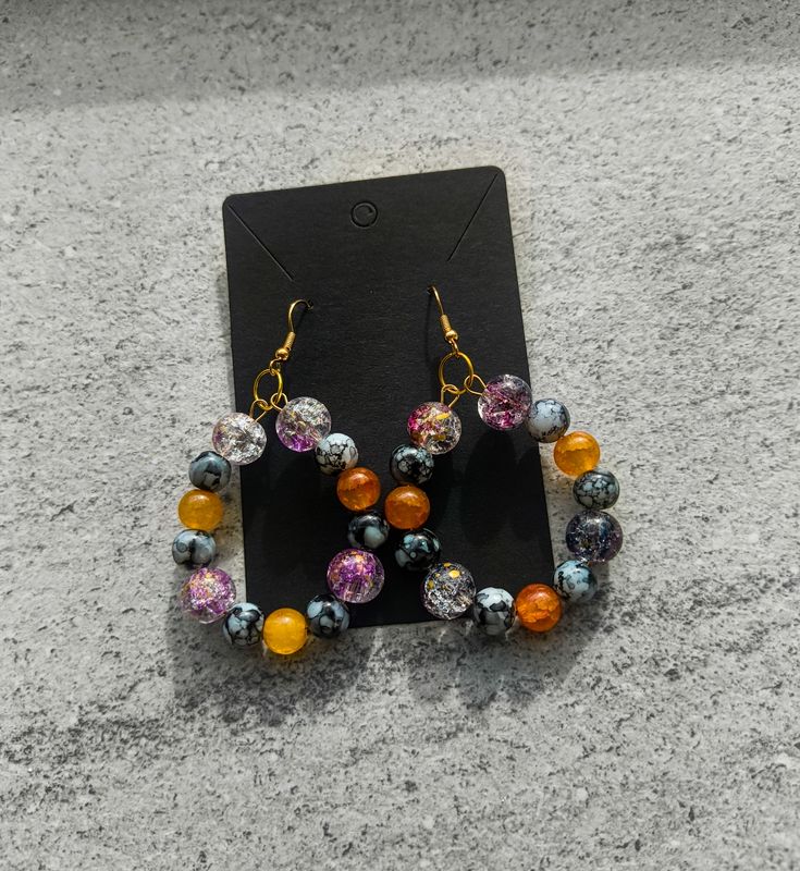 Orange Blossom Earrings - M.V.G Skart