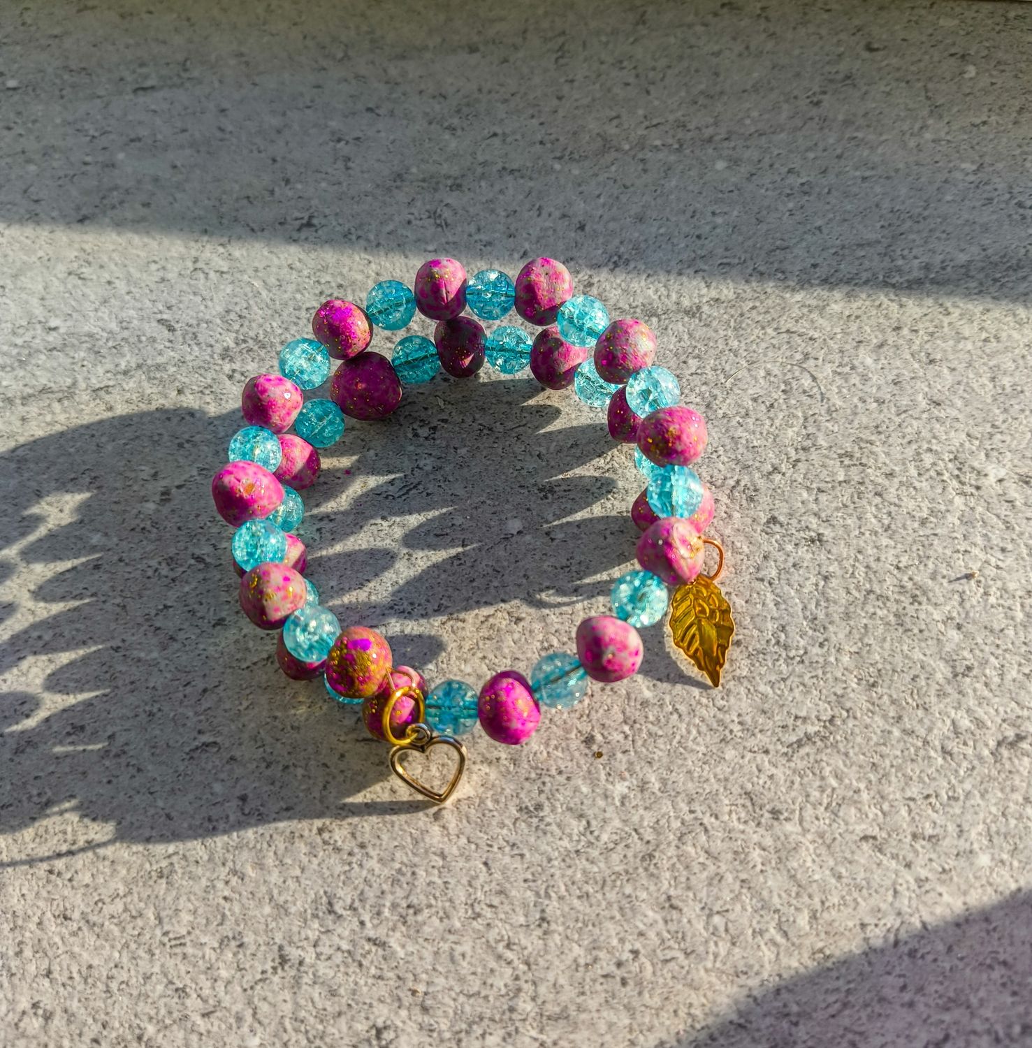 Pink &amp; Blue Bracelet - M.V.G Skart