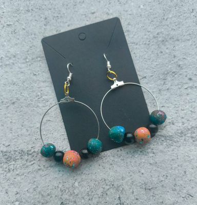 Cosmic Hoop Earrings - M.V.G Skart